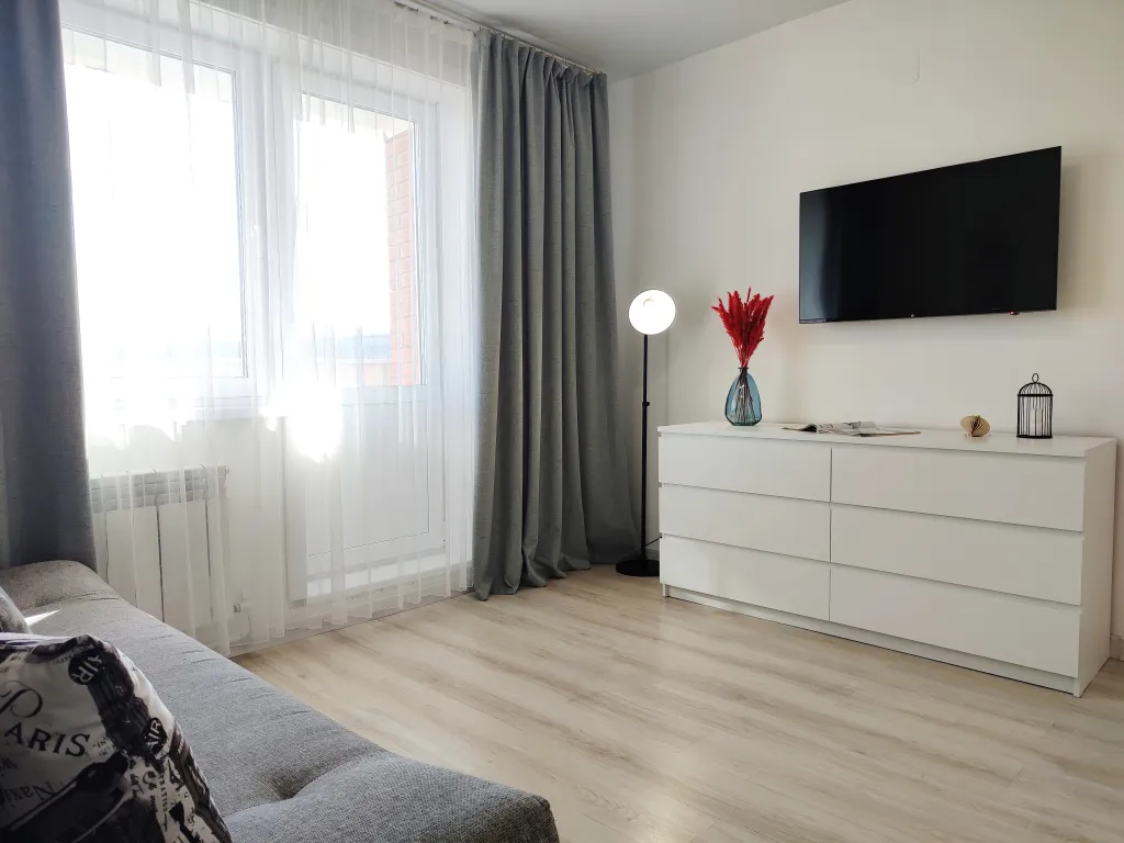 Квартира с видом на город в центре