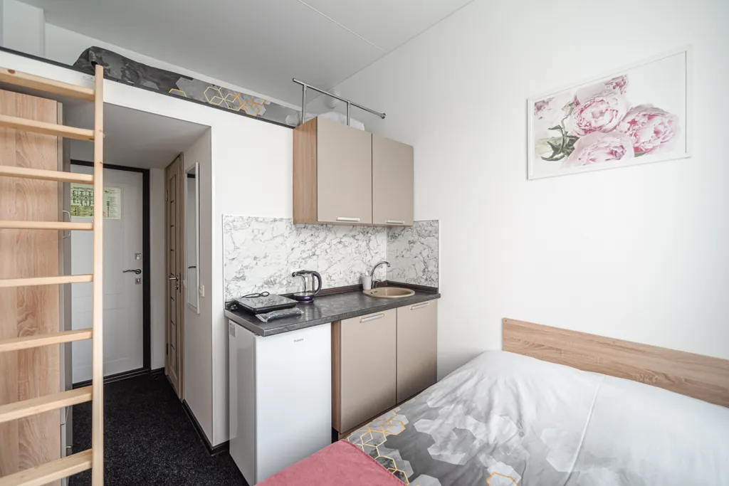 Квартира Квартира Апартамент Нижний Ораниенбаум Двухуровневая студия — Ломоносов