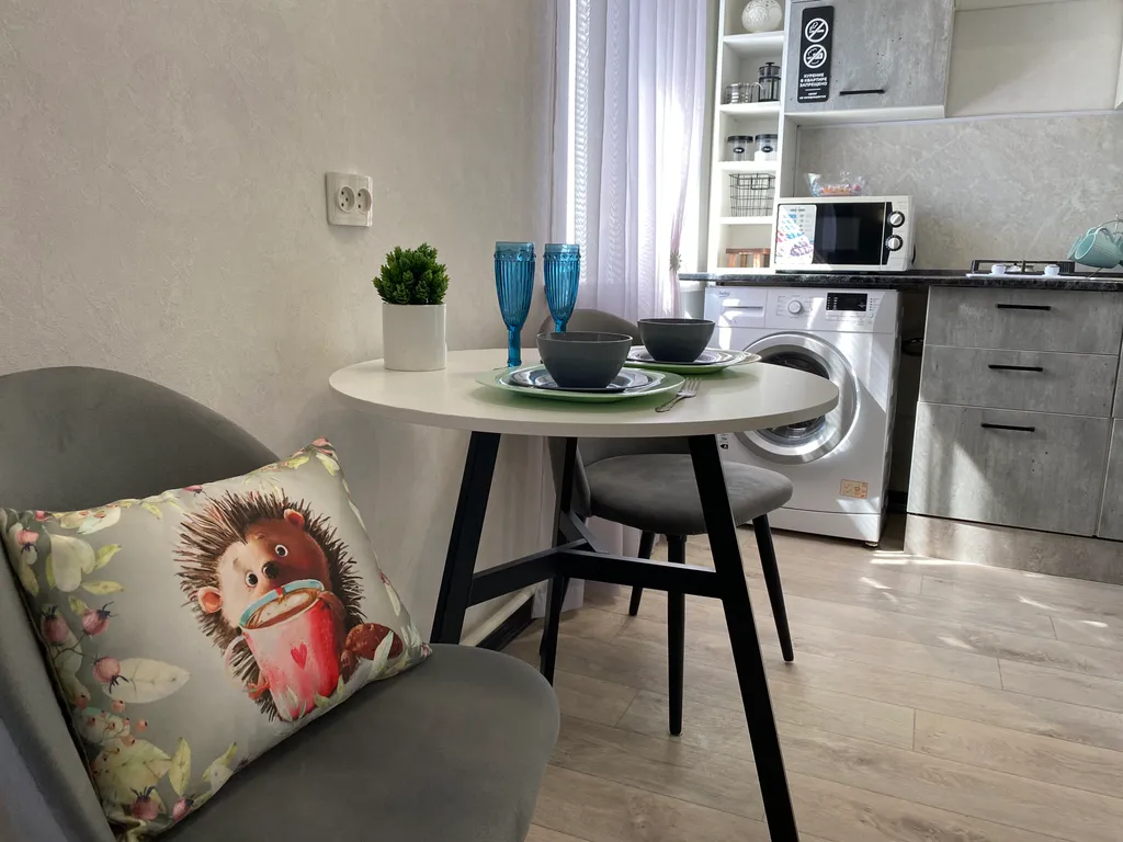 Уютная квартира-студия в центре Жилгородка