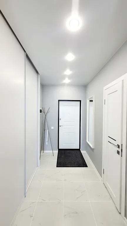 Уютная квартира с камином в новом доме