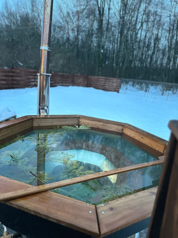 Уютный домик с баней и сибирским чаном