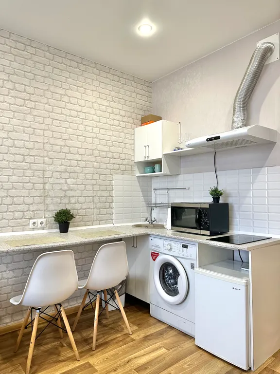 Студия с двумя раздельными спальными местами