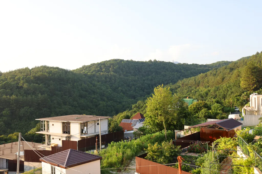 Квартира Квартира Четырехместный номер с доп. местом с балконом и видом на горы — Лазаревское