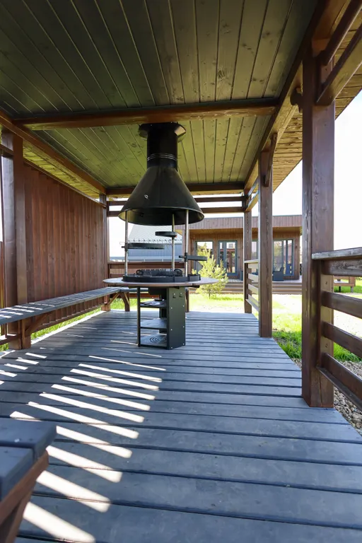 Коттедж Коттедж Ваша дача ЛУНА 6 в живописном месте, баня, фурако, беседка, мангал — Лопотово