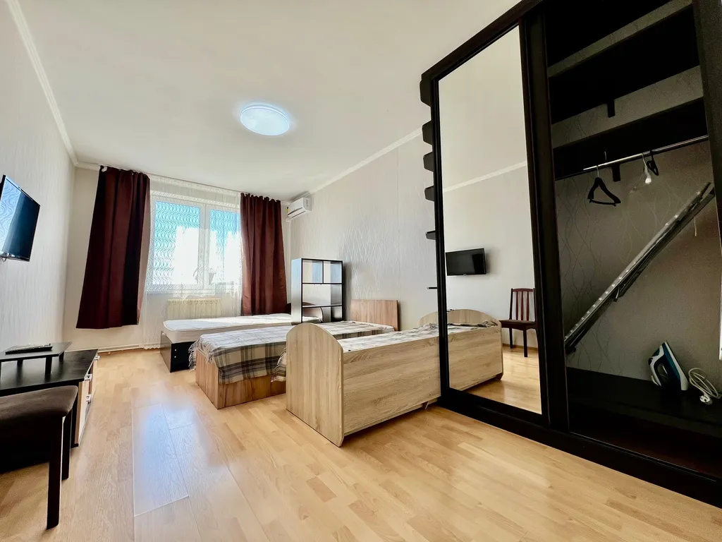 Квартира по типу Евро 2 с кондиционером у ТРК Планета на 5 гостей