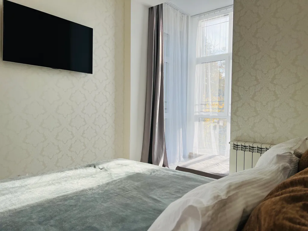 Уютная квартира с видом на сосновый лес