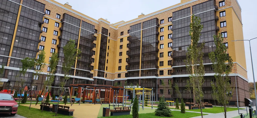 Квартира Квартира Студия Yellow apart для 1-4 гостей в 5 минутах пешком от метро Горки — Казань