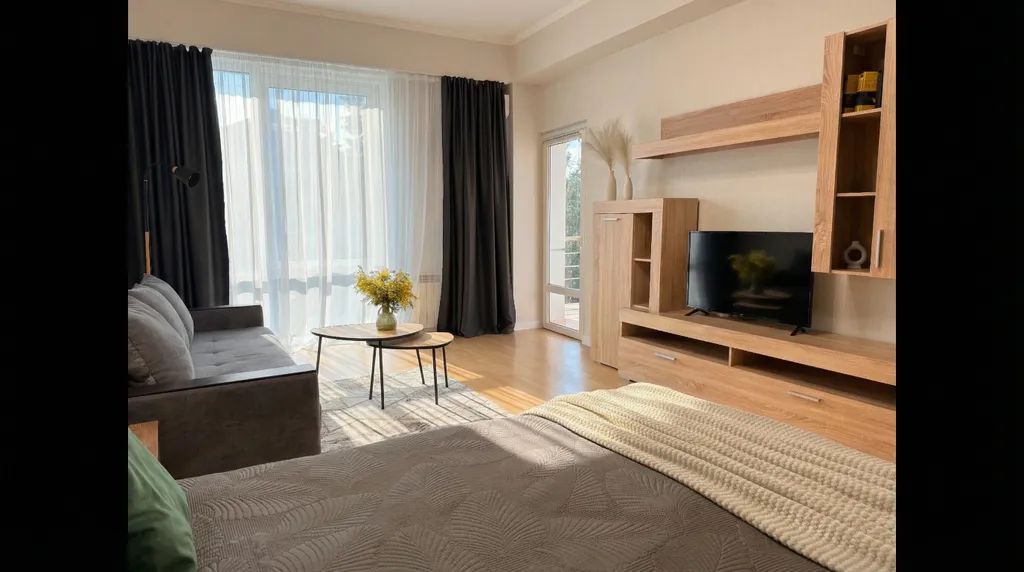 Семейная 2-комнатная квартира, 3 минуты до моря, ТРЦ Мандарин — аренда посуточно в Адлер