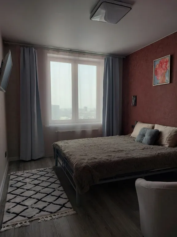 Новая, стильная 2-евро квартира на 22-м этаже с видом на город