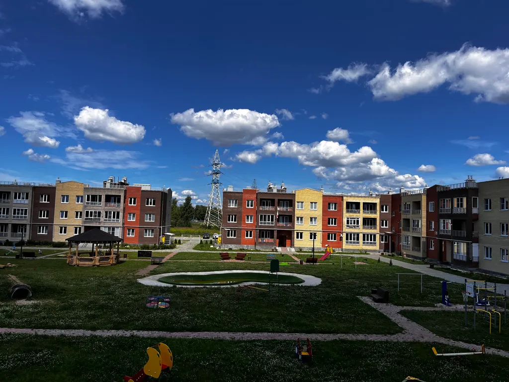 Уютная двухкомнатная квартира в новом районе с чистым воздухом