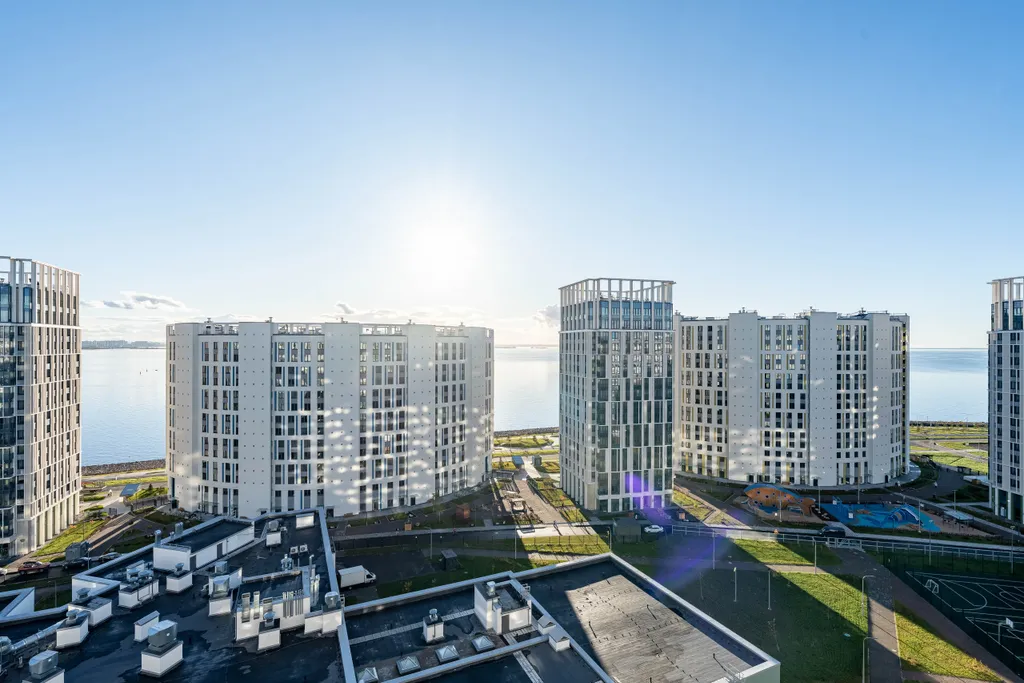 Квартира Квартира Студия с умопомрачительным видом на финский залив — Санкт-Петербург