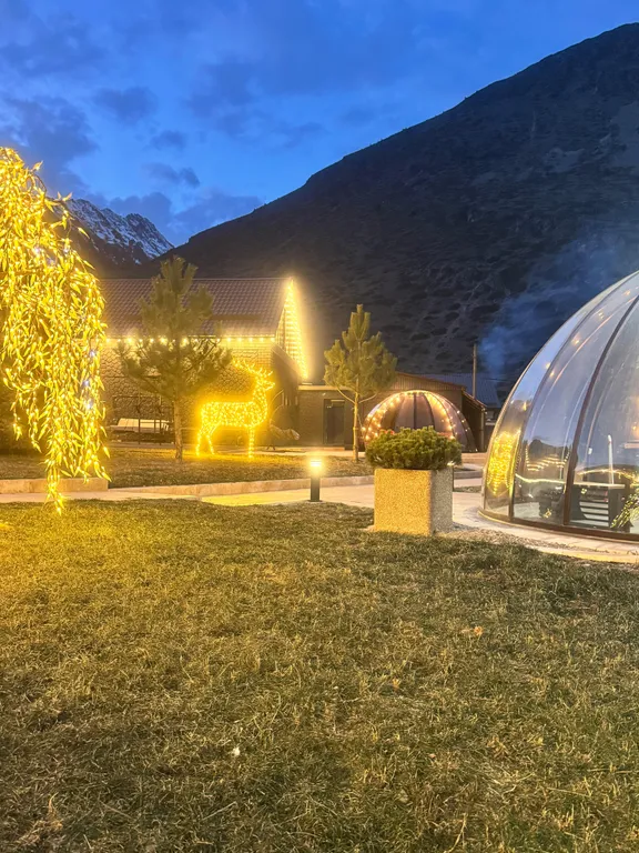 Уютный шале в горах Приэльбрусья