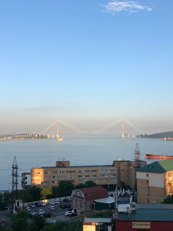 Квартира Квартира Студия на Эгершельде с шикарным видом на море — Владивосток