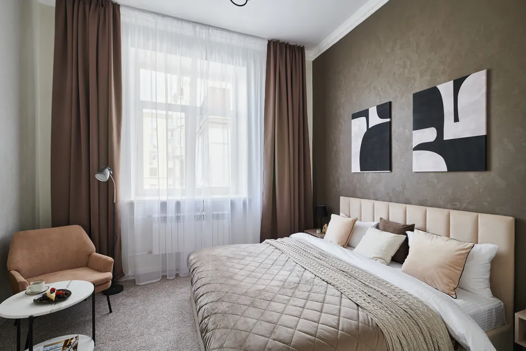 Квартира Квартира Тихая и уютная трешка на Краснопресненской набережной — Москва