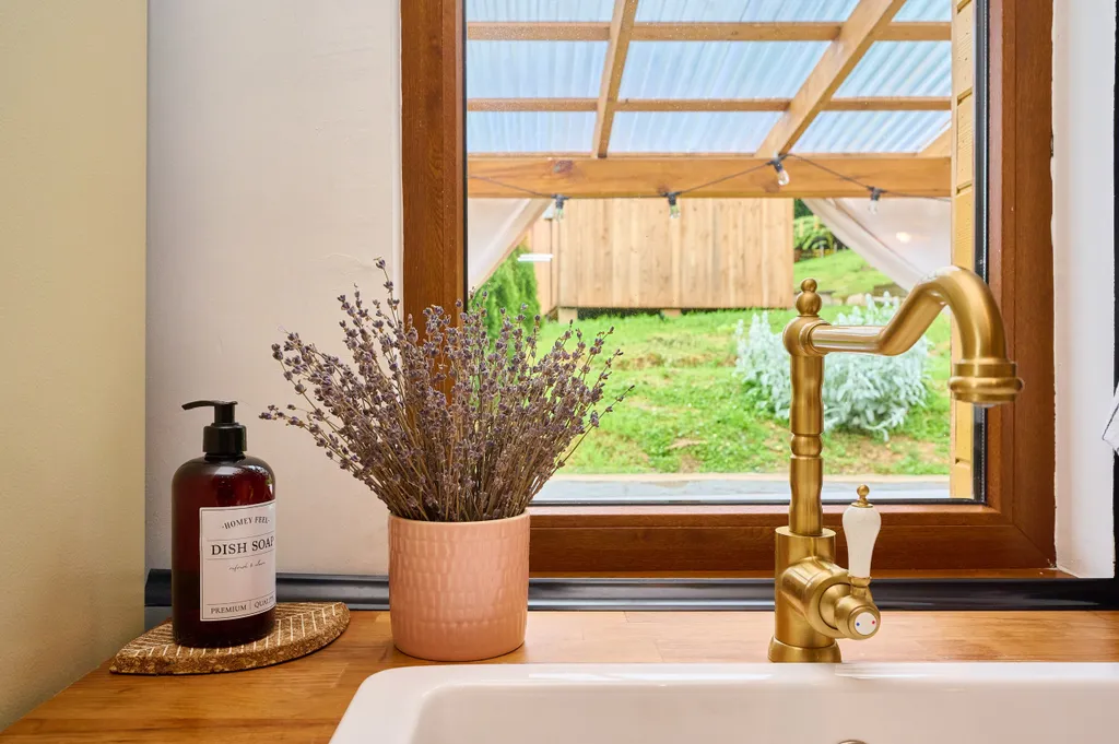 Уютный скандинавский домик в горах Адыгеи