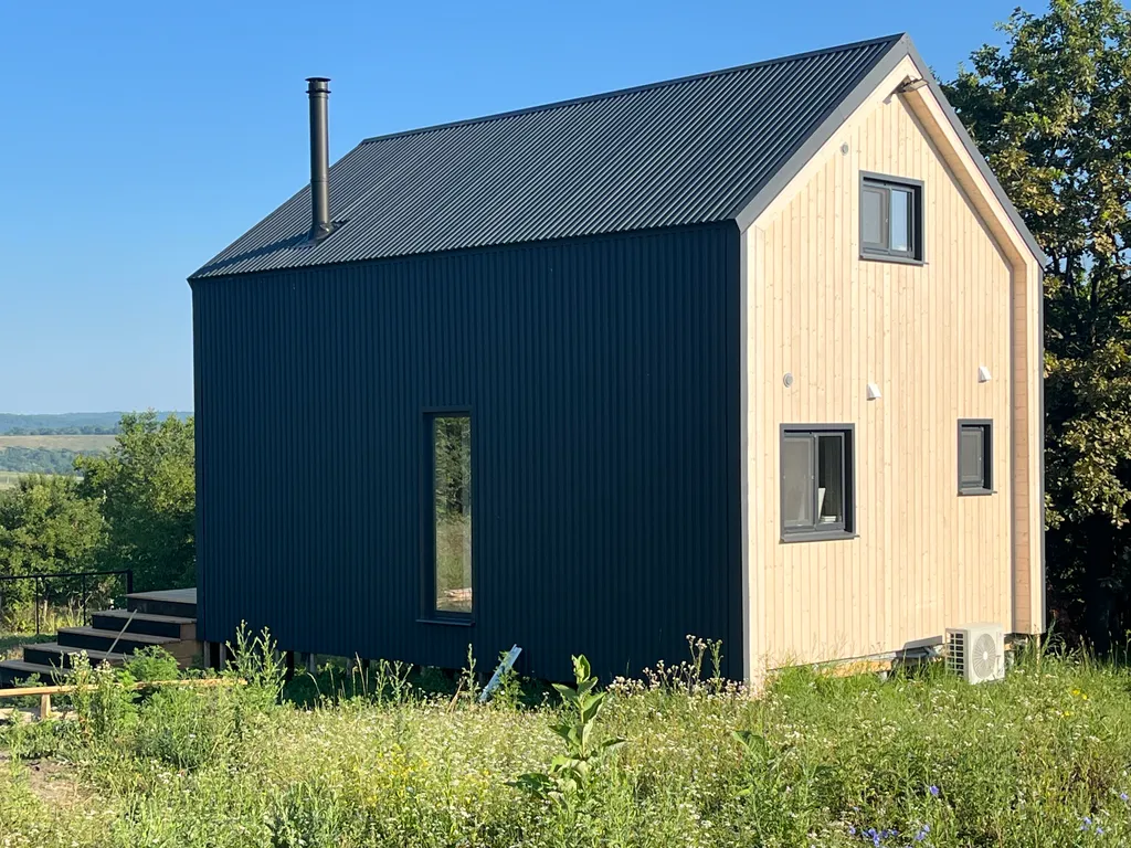 Коттедж Дизайнерский Барнхаус в природе Адыгеи — Новосвободная