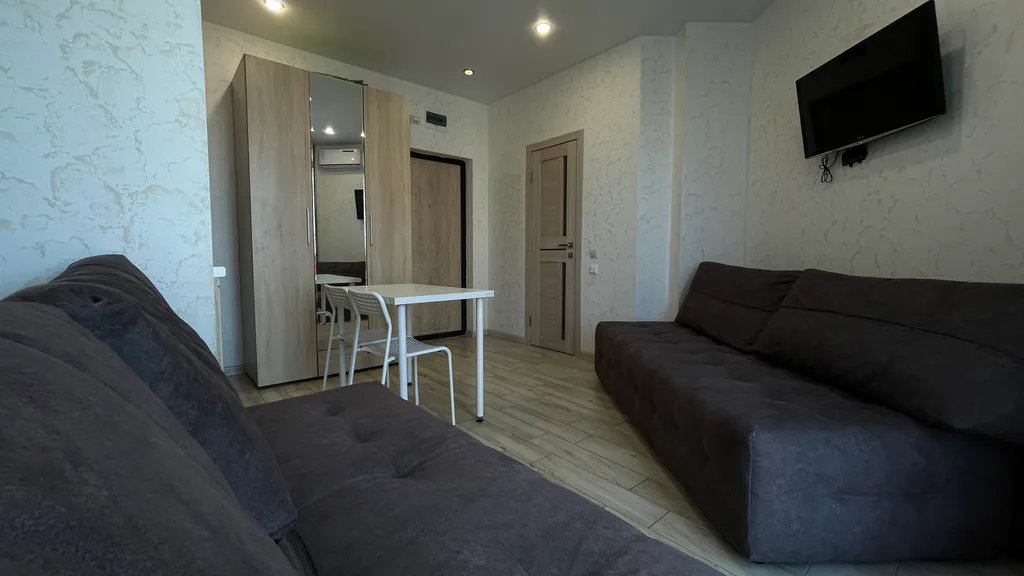 Уютная студия с видом на море