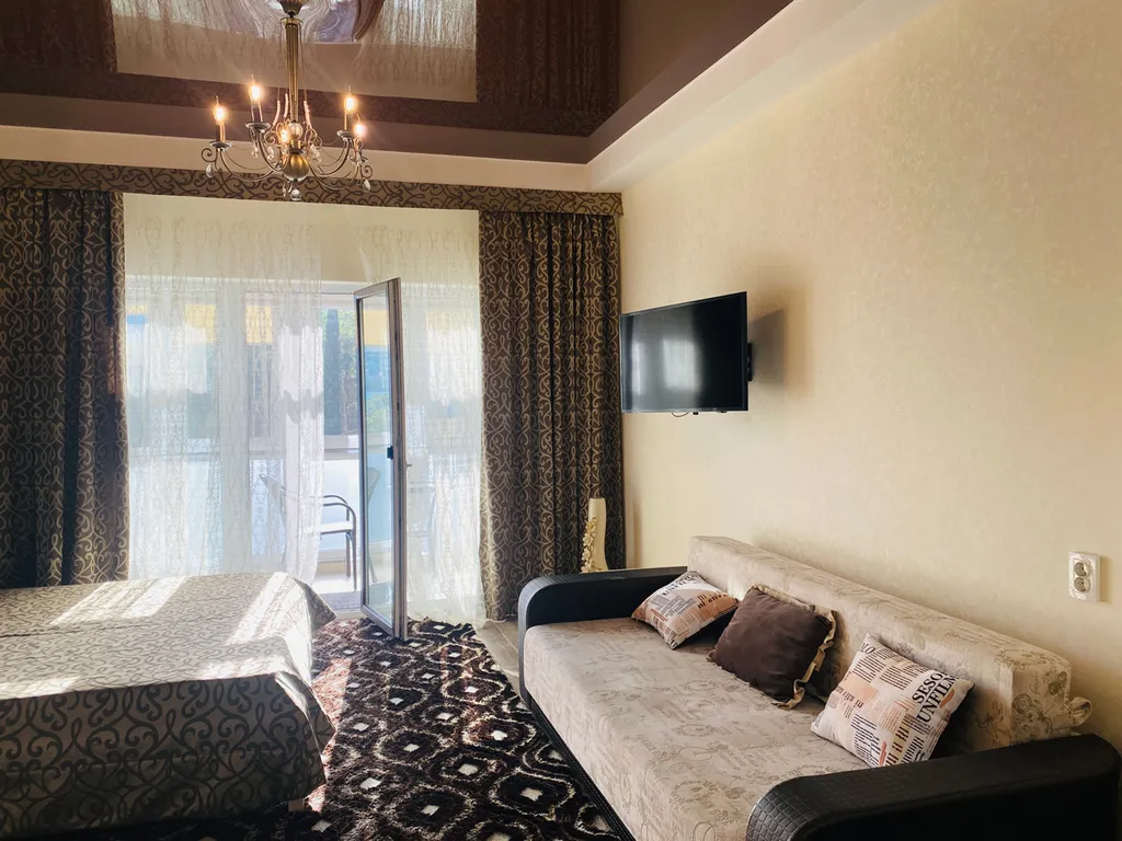 Апартаменты с балконом и видом на море