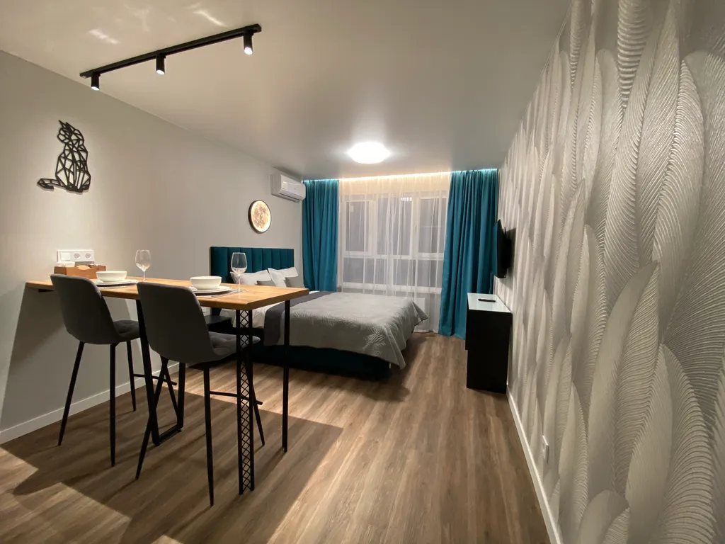 Новая студия в современном стиле