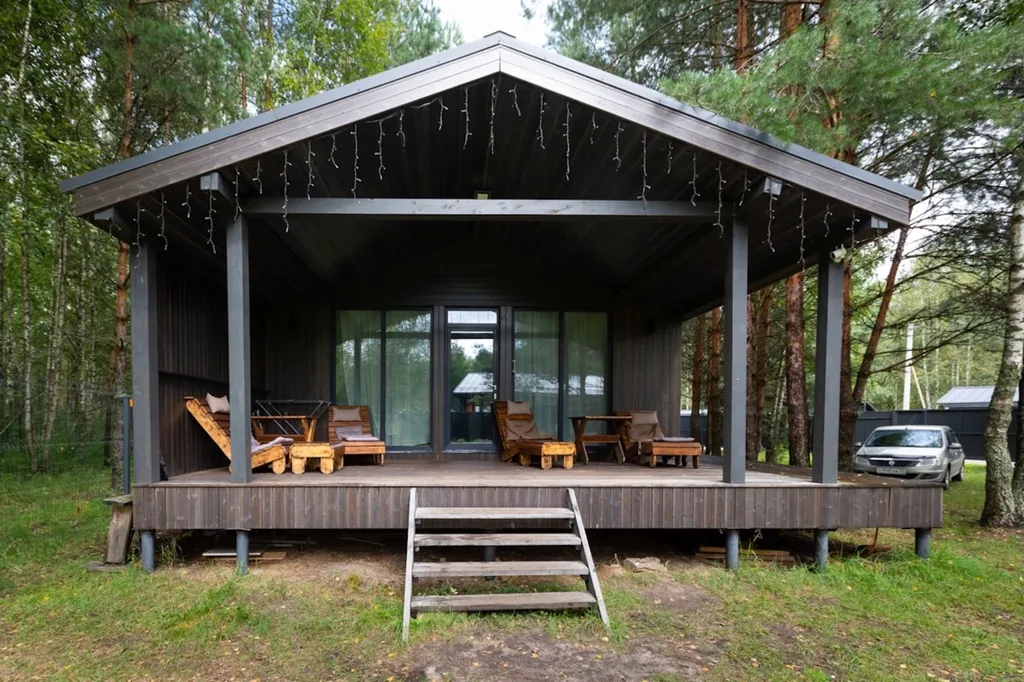 Домик Barn60 без купели 60 м2