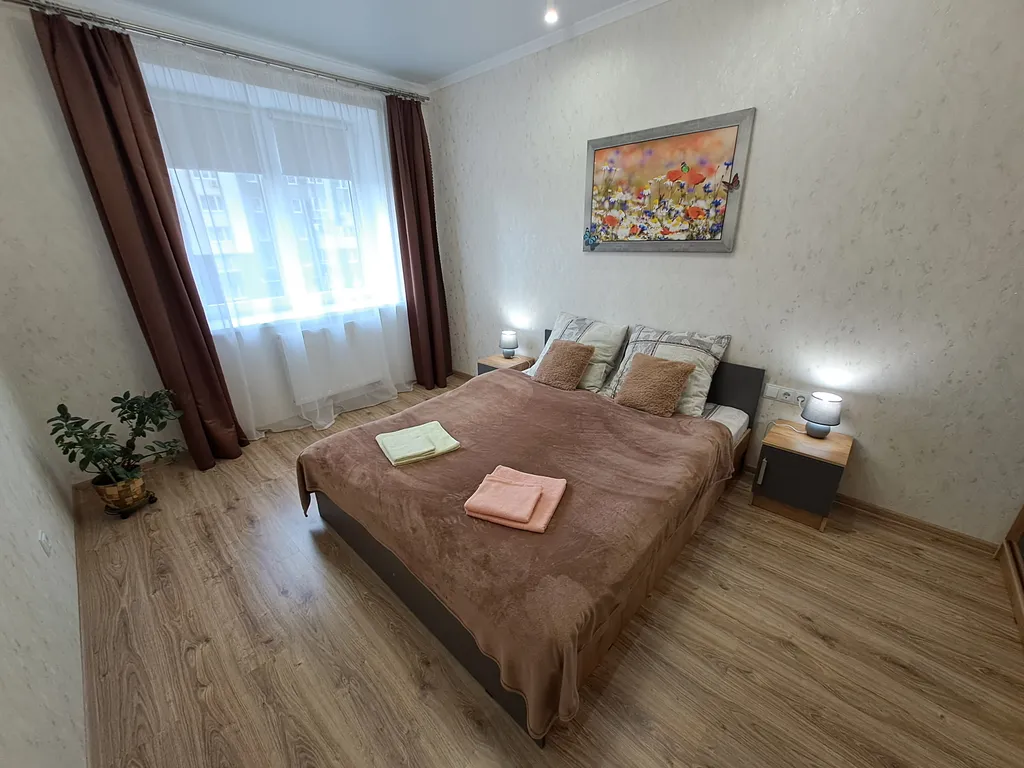 Квартира Квартира Просторный апартамент в новом доме у Верхнего Озера, Музея Янтаря — Калининград