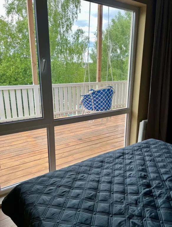 Коттедж Уютный гостевой дом с террасой на берегу озера — Кашира