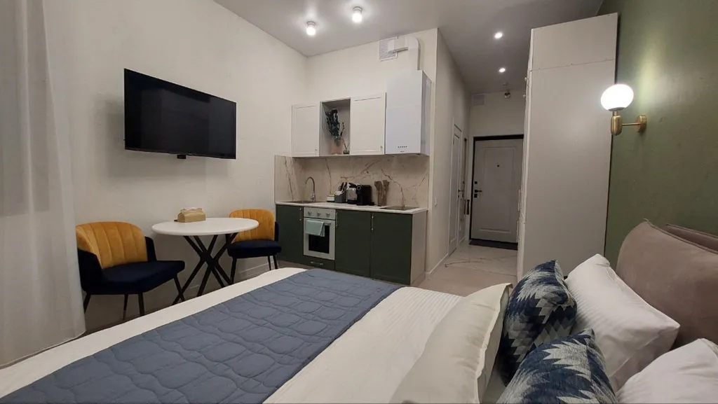 Квартира Крепкая башня. Квартира-студия до 2-х гостей в новом жк шория град — Шерегеш