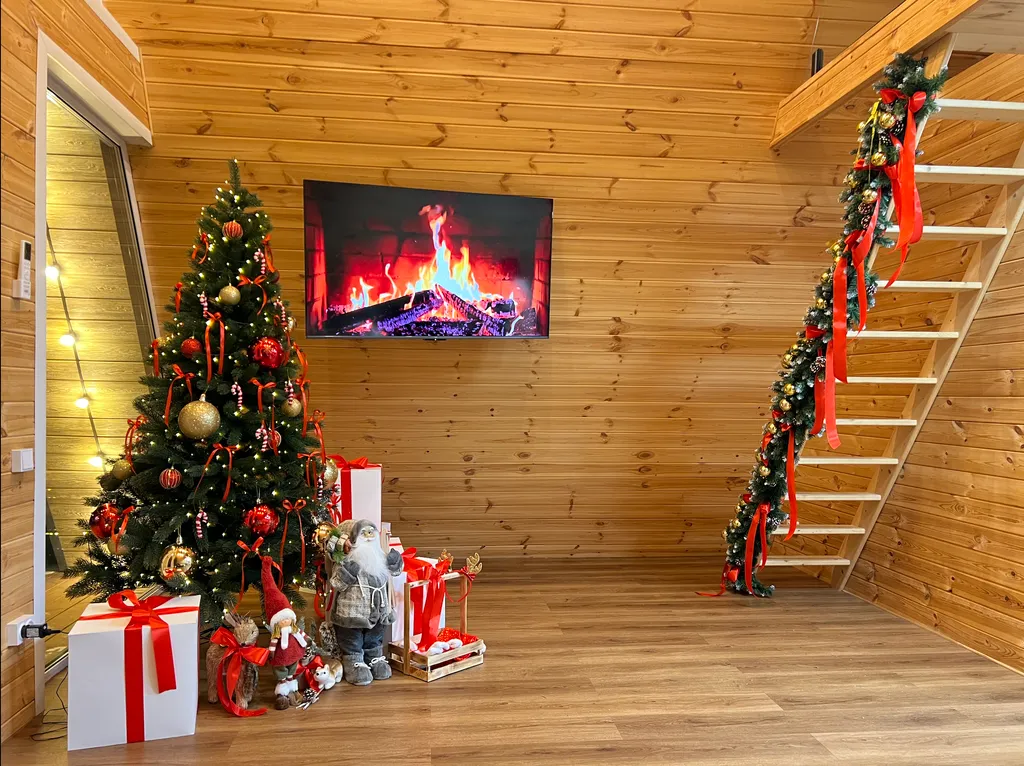 А фрейм большой с видом на озеро, баней на дровах и чаном сибирским