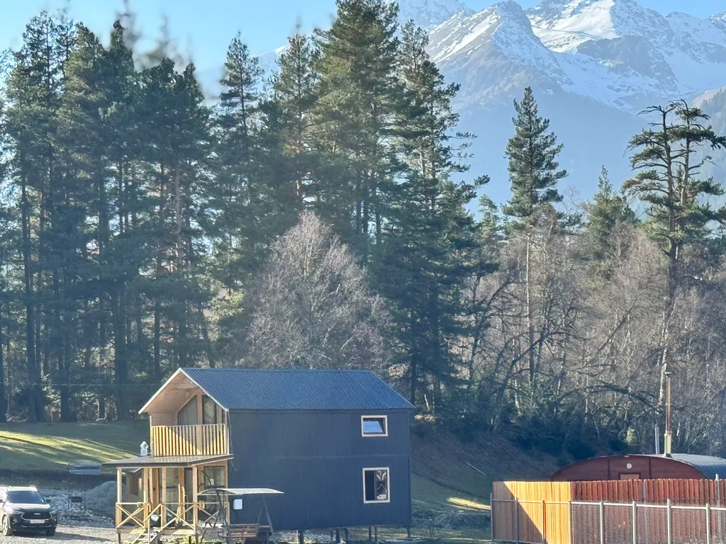 Коттедж Барнхаус с видом на горы Архыз — Архыз