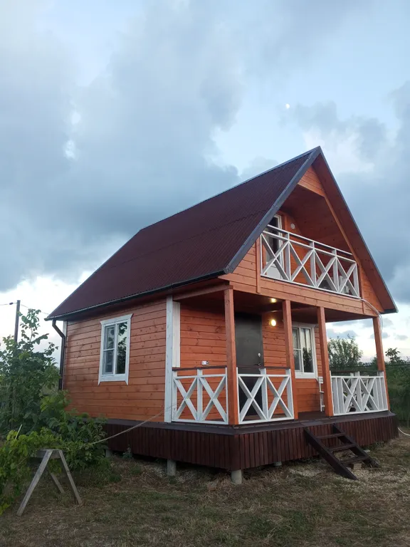 Коттедж Дом из бруса на участке 6 соток — Кучугуры