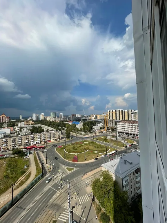 Евродвушка с балконом на 15 этаже вместимость на 6 человек