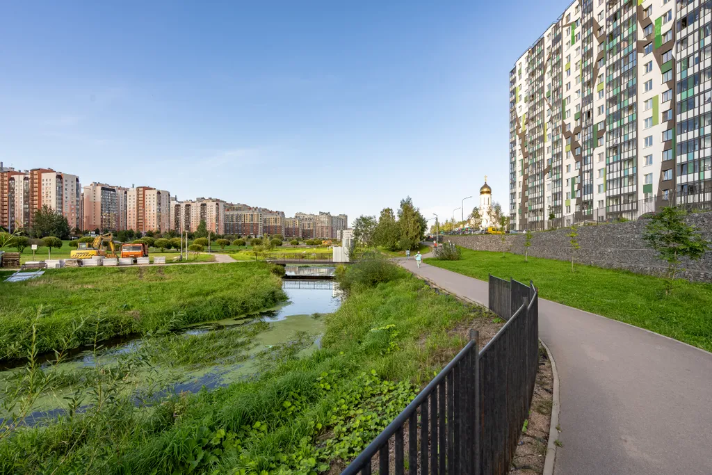 Стильная студия у парка Оккевиль