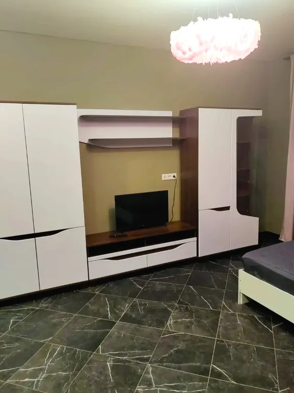 Стильная квартира в зеленых тонах