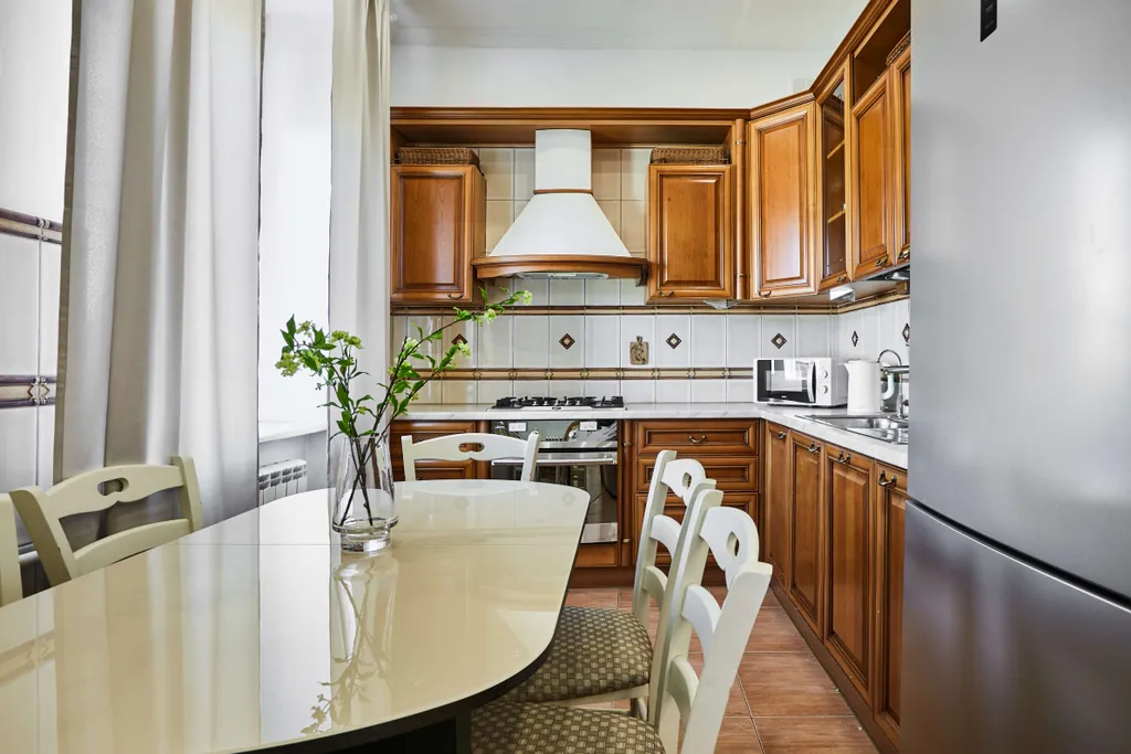 Большая видовая четырёшка с камином