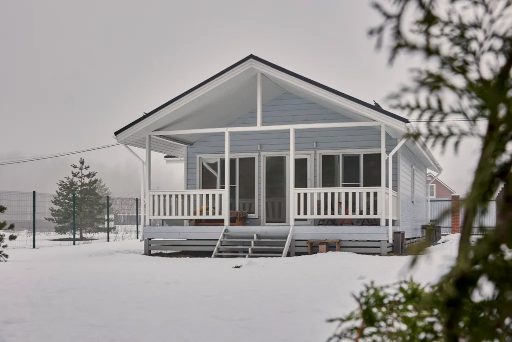 Коттедж Дом с сауной у Залива — Зеленая Роща