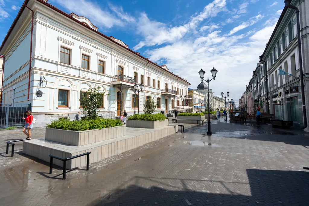 Квартира у Кремля с парковкой с 2 спальнями