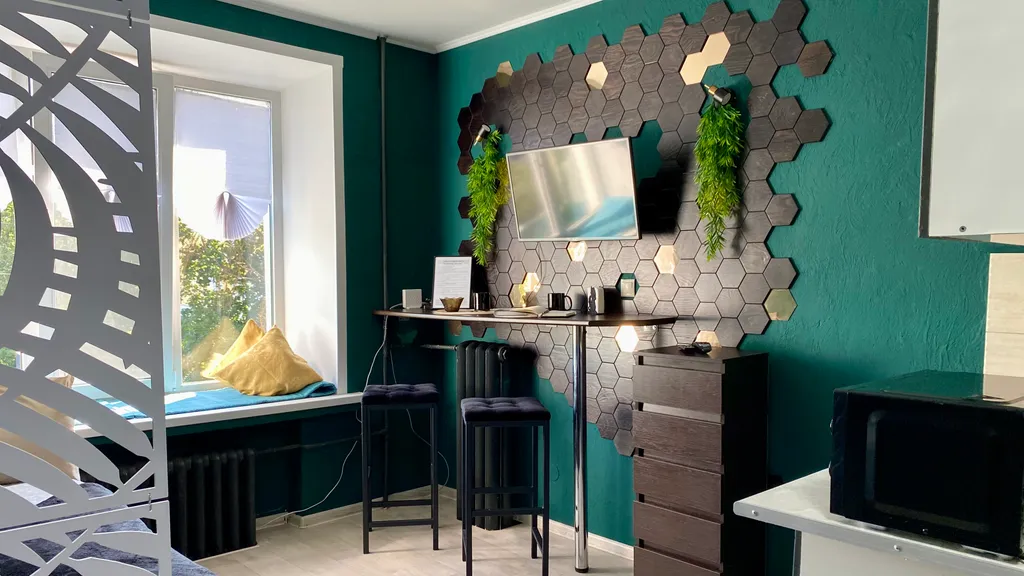 Квартира Студия для отдыха после живописных прогулок по центру Владимира — аренда посуточно в Владимир