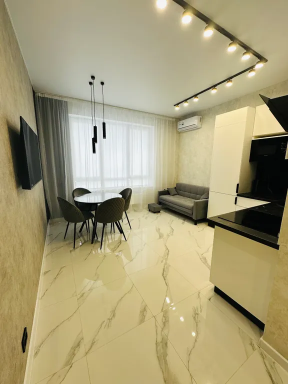 Апартамент с дизайнерским ремонтом в ЖК Притяжение