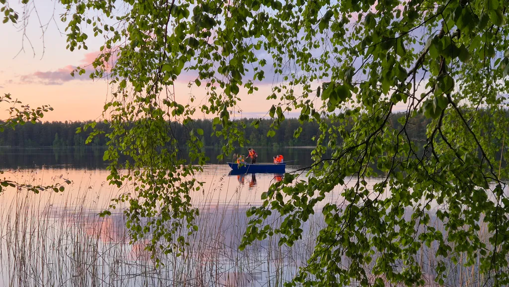 Коттедж Уютнейший дом с роскошным видом на озеро и пляжем.Карелия совсем рядом — Ларионово
