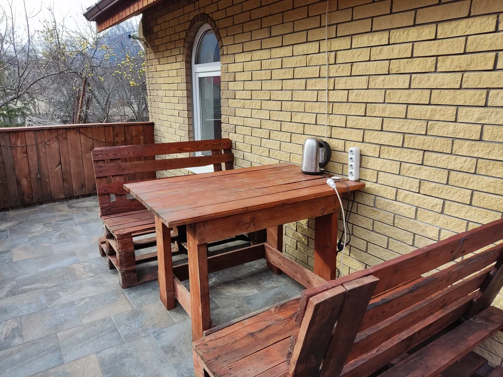 Коттедж Дом с баней и озером — Теберда