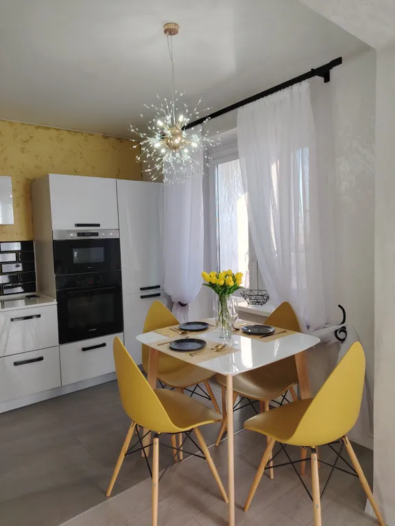 Уютная дизайнерская квартира с прекрасным видом