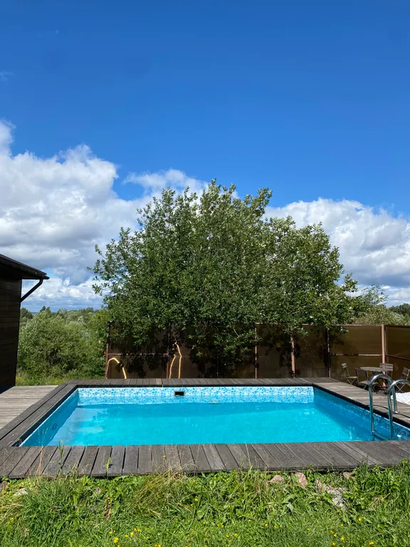 Коттедж Уютный домик в Стрельне с бассейном, русской баней и банным чаном — Санкт-Петербург