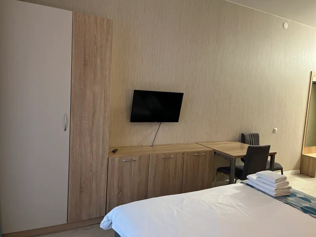 Квартира Квартира Уютная студия с панорамным остеклением — Санкт-Петербург