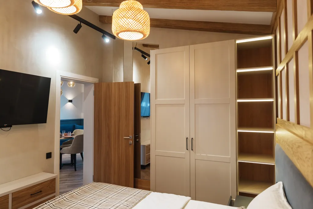 ШАЛЕ №3(1-ЭТАЖ) 70м² до 5 мест