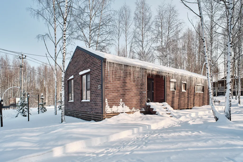 Мгновенный - дом с фотоаппаратом Polaroid