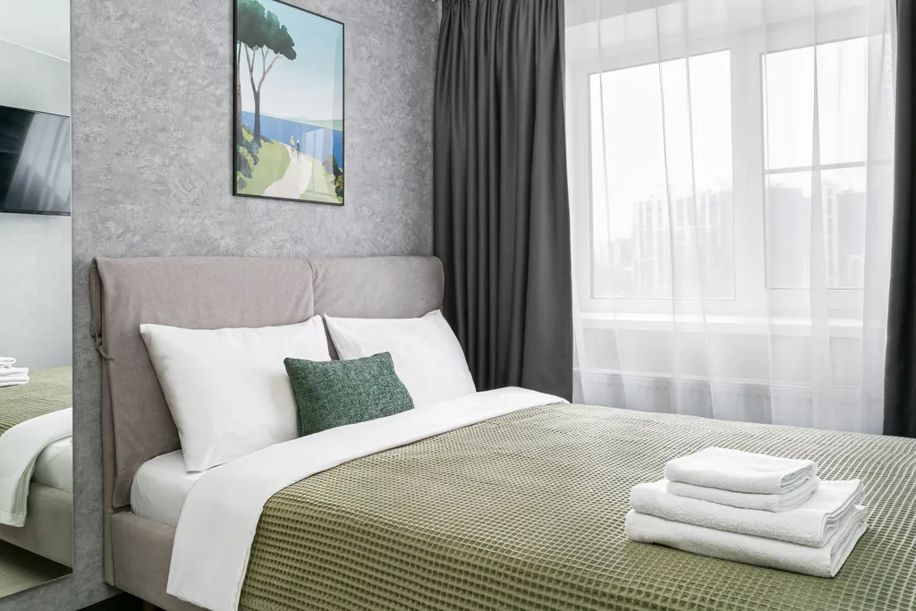 Квартира Квартира Студия в ЖК Park side в монохромном стиле — Санкт-Петербург