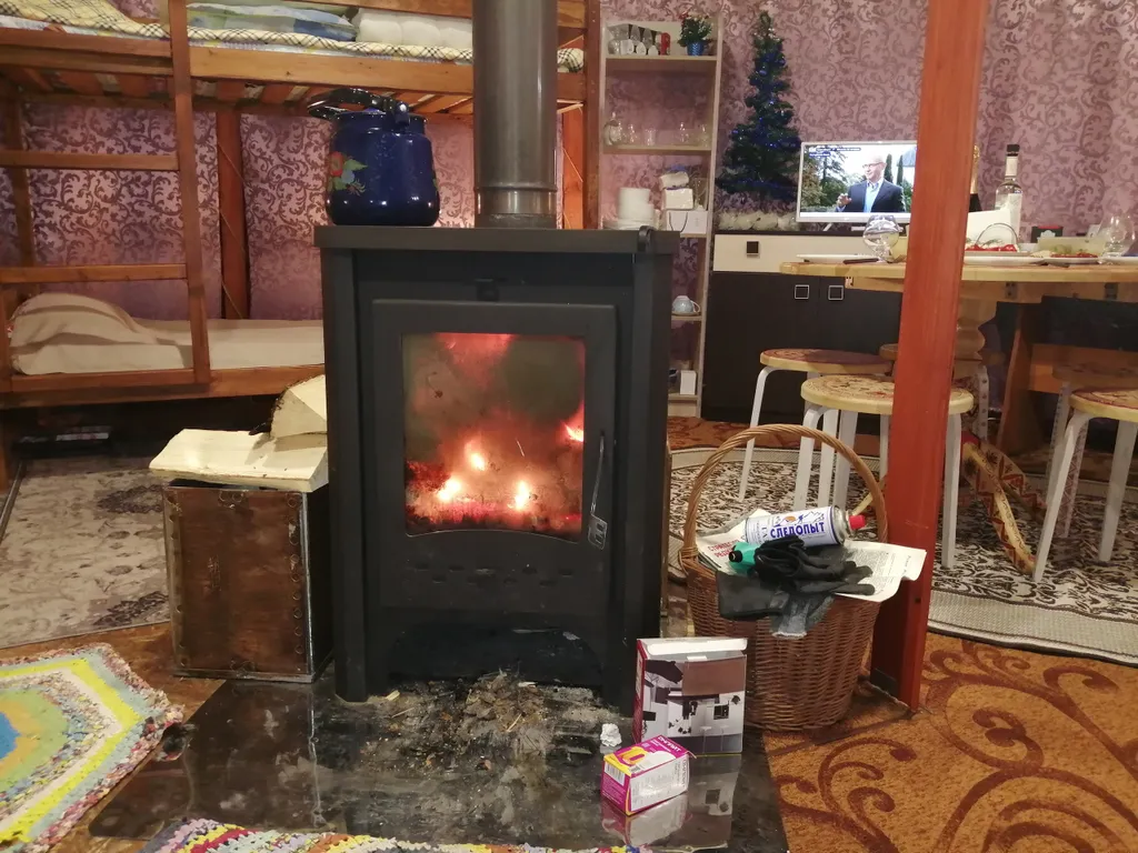 Настоящая Монгольская зимняя юрта