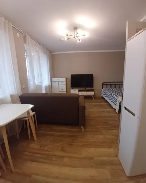 Новая квартира-студия у метро рядом с центром — аренда посуточно в Санкт-Петербург