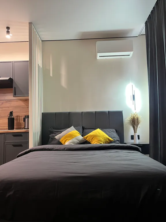 Новая стильная студия в ЖК рядом с аэропортом, РКБ и ДРКБ