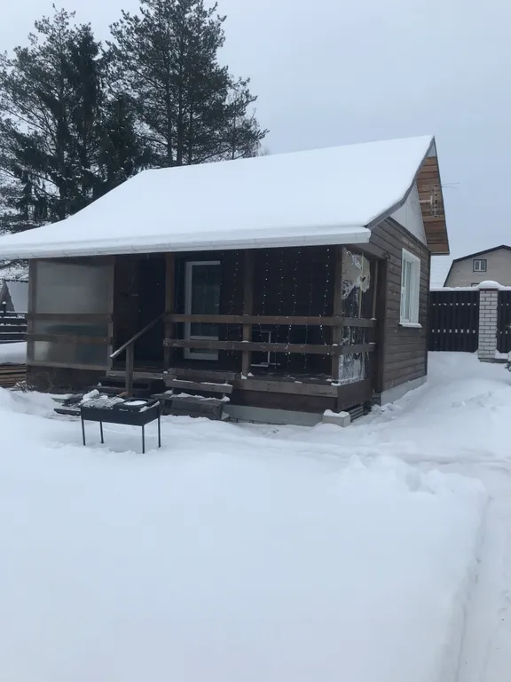 Благоустроенный деревянный домик